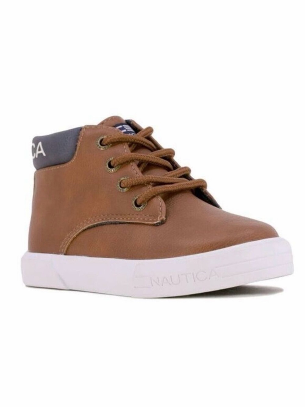 Nautica Kids Chukka Boots with Lace-Up and Zipper Ankle Bootie Size 6 # Bag ZC